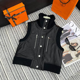 HERMES 25S SHEEPSKIN VEST 175